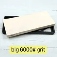thumbnail image 1 of big sharpening stone Thickened sharpening stone knife sharpener Kitchen durable whetstone Wet Water Honing Stone tools (big 6000,As shown), 1 of 7
