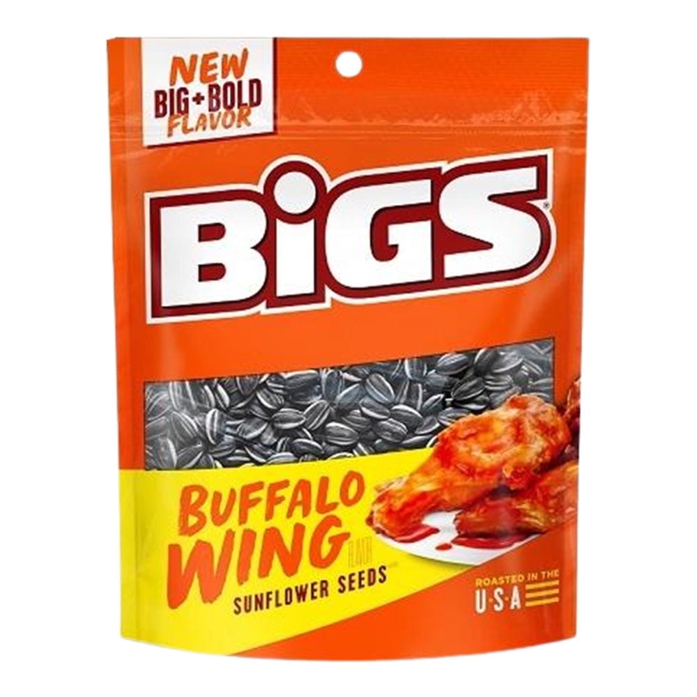 bigs sunflower seeds buffalo wing 5.35 Oz Pack Of 2