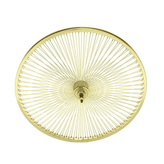 bike 26 STEEL FREEWHEEL 144 SPOKE 14GUCP 3/8 AXLE SINGLE WALL GOLD.