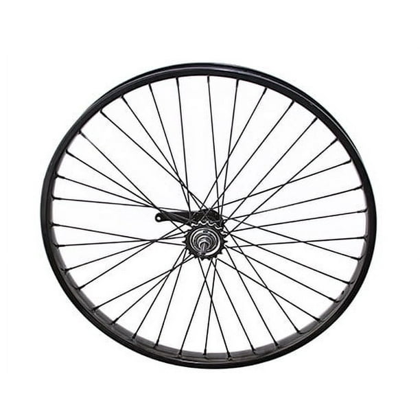 bike 26" x 2.125" Steel Front Wheel 12G Black. ,bicycle wheel
