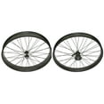 thumbnail image 1 of bike 26 x 4.00 Fat Alloy Front & CoasterWheel 36 Spoke 12gBlack 3/8 Axl Black, Chrome Sprocket Hub Kits., 1 of 1