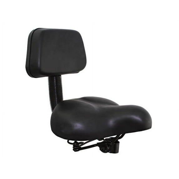 bike Beach Cruisers Saddle W/Back Rest 350 Black. 218308