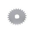thumbnail image 1 of bike Chainring Steel 777-O 24t Chrome., 1 of 1