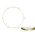 thumbnail image 1 of bike Lowrider 16" Wheel Trim Gold.lowrider bicycle part, 1 of 1