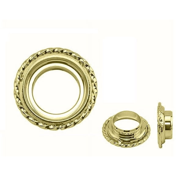 bike Lowrider Square Twisted Headset Cup Gold.