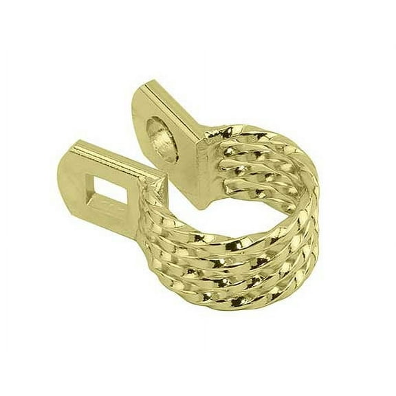 bike Lowrider Twisted Seatpost Clamp Outer Diameter 25.4mm 600 Gold.bicycle Seatpost