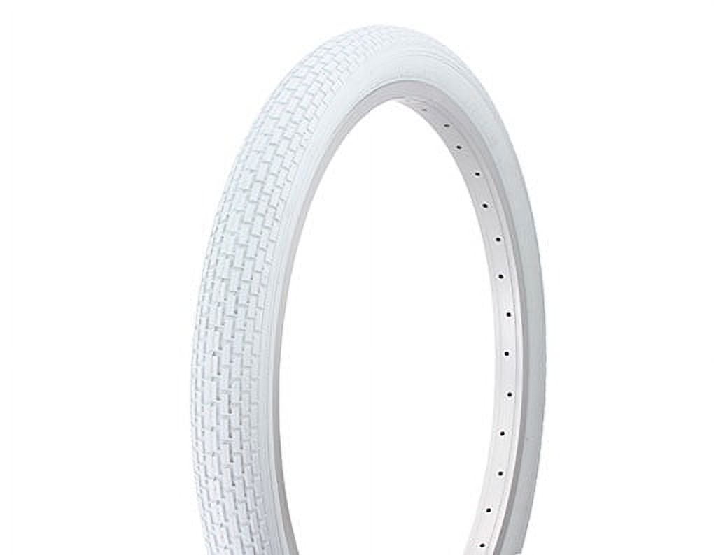 bike Tire Duro 24" x 2.125" White/White Side Wall HF-120A. , bicycle tires