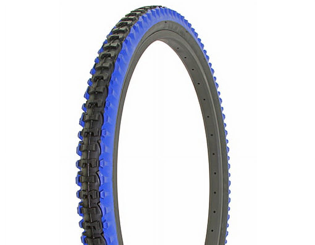 bike Tire Duro 26" x 2.10" Blue Shoulder/Black Center HF107. , bicycle tires