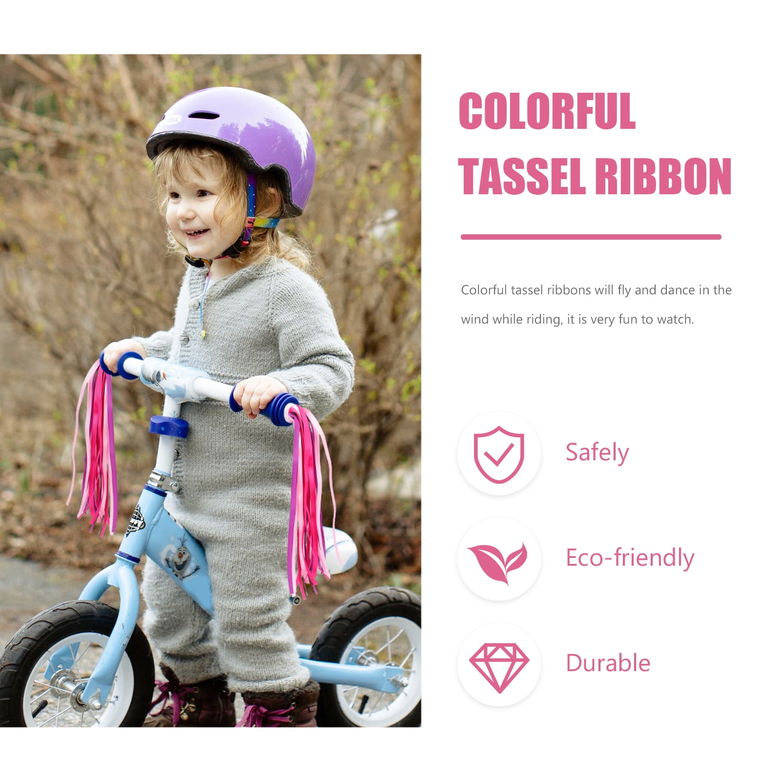 bike streamers 1 Pair of Children Bike Streamers Kids Bike Handlebar