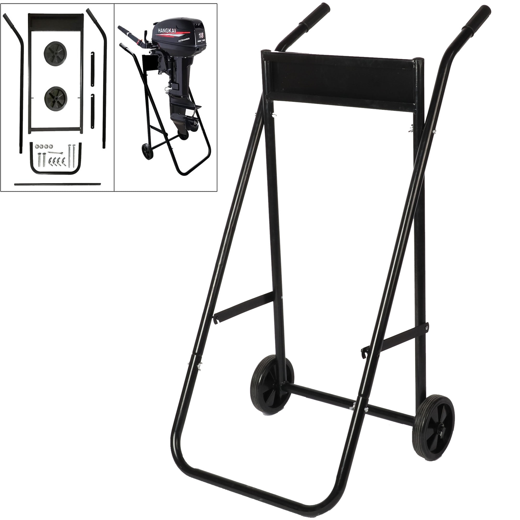 bimiti Outboard Boat Motor Stand Heavy Duty Outboard Motor Stand