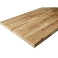 thumbnail image 1 of bingltd- 6 ft x 25 in x 1.5 in Acacia with Oil Solid Wood Butcher Block Countertop With Square Edge, 1 of 6