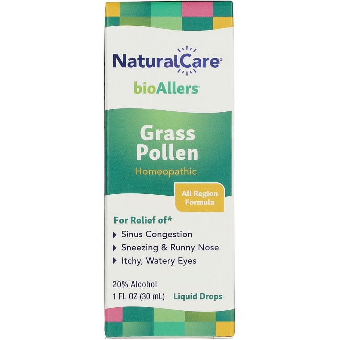 bioAllers Allergy Relief, Liquid, Grass Pollen, 1 Oz
