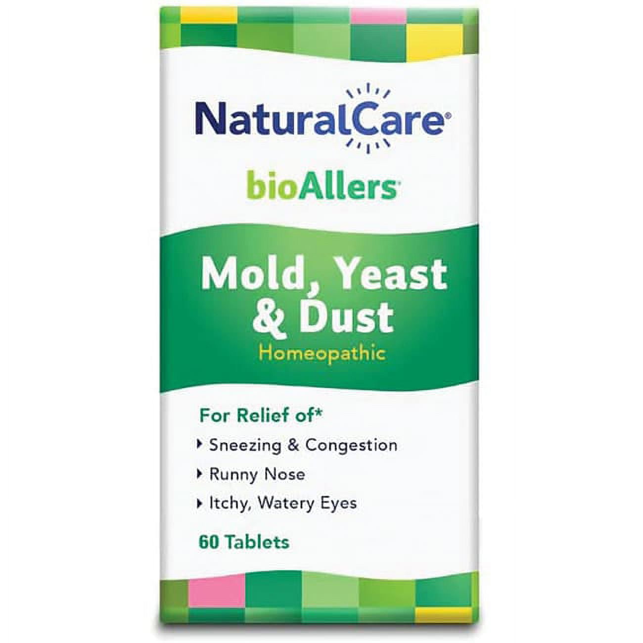 bioAllers Natural Care Allergy ; Mold, Yeast & Dust, Homeopathic Relief, 60 Tablets