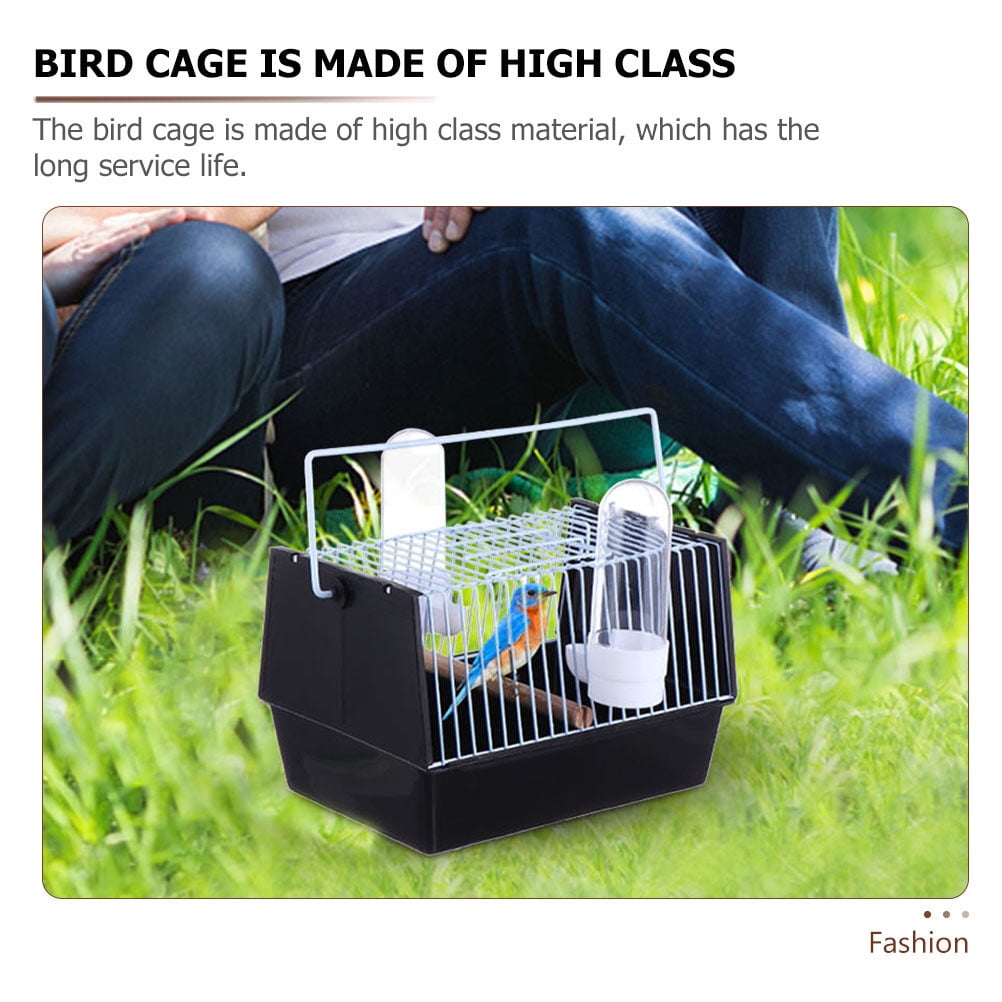 bird cage 1PC Portable Bird Cage Parrot Cage Outing Bird Carrying Cage