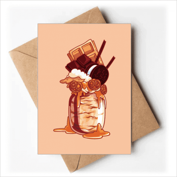 biscuits chocolate ice Greeting Cards You are Invited Invitations
