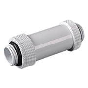 bitspower g1/4" adjustable aqua link pipe 41-69mm, deluxe white
