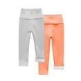 thumbnail image 1 of biudgviw 2PCS Toddler Infant Fleece Lined Leggings Warm Thicked High Waisted Tights Girls Boys Soft Stretch Winter Warm Clothes, 1 of 3