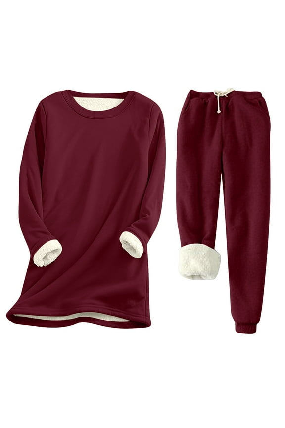 Athletic Outfits for Women Skinny Long Sleeve Round Neck Crop Tops Soft Seamless Jogger Gym Legging 2 Piece Workout Sets