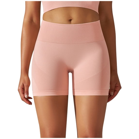 biudgviw Biker Shorts for Women Butt Lifter High Waisted Stretch Athletic Shorts Seamless Summer Breathable Workout Shorts