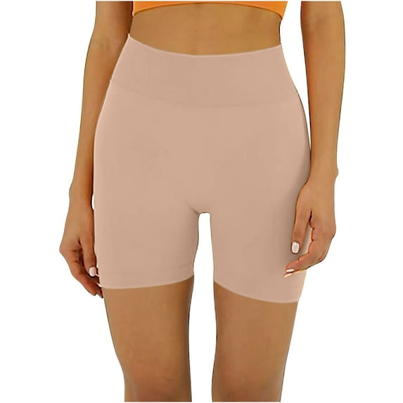 biudgviw Biker Shorts for Women High Waisted Stretch Athletic Shorts Butt Lifting Seamless Workout Shorts for Running Yoga