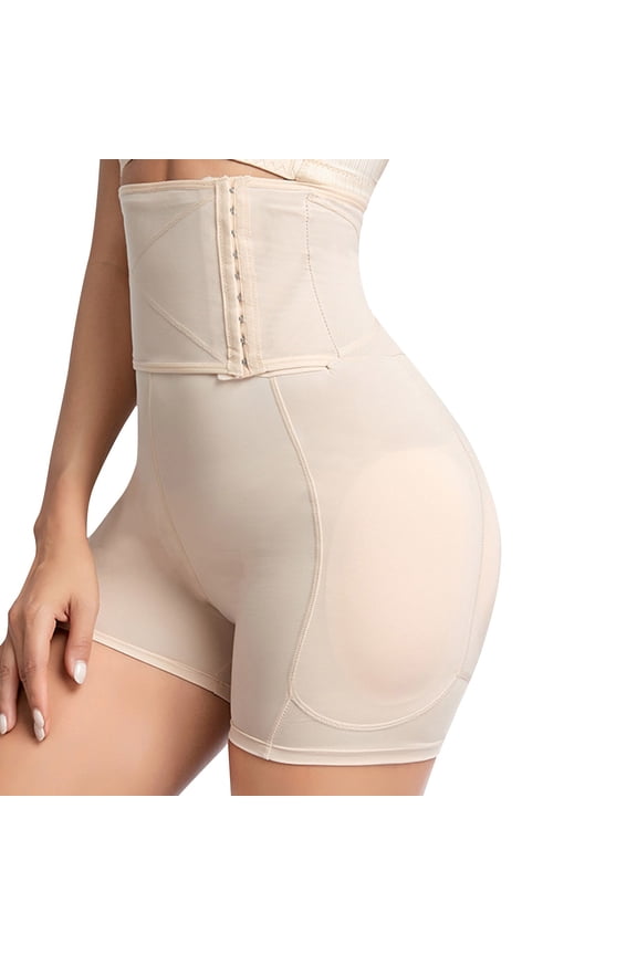 Body Shaper for Women High Waist Butt Lift Compression Girdle Shorts Seamless Slip Shorts Under Dress Shapewear