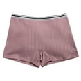 thumbnail image 1 of biudgviw Boxer Briefs for Women Soft Stretch Mid Waisted Boyshorts Seamless Comfortable Panties Full Coverage Underwear, 1 of 2