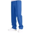 thumbnail image 1 of biudgviw Boys Girls Sweatpants Elastic Waist Straight Leg Pants Kids Comfy Drawstring Trousers with Pockets for Athletic Jogger(Blueaa2,8-9 Years), 1 of 6