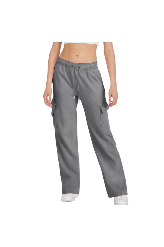 Cargo Pants for Women Lounge High Waisted Hiking Pants with Pockets Loose Wide Leg Outdoor Climbing Pants