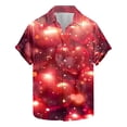 thumbnail image 1 of biudgviw Hawaiian Shirt for Men Lightweight Heart Print Graphic Tee Tops Summer Beach Short Sleeve Casual T Shirt S-XXXL, 1 of 5