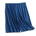 thumbnail image 1 of biudgviw Men's Sleep Shorts Big and Tall Elastic Waist Lounge Shorts Lightweight Loose Fit Comfortable Pajamas Shorts, 1 of 3