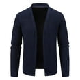 thumbnail image 1 of biudgviw Mens Cardigan Sweaters Casual Long Sleeve Buttons Knit Shirts Slim Open Front Jackets Sweater Fall Fashion Outfits, 1 of 5