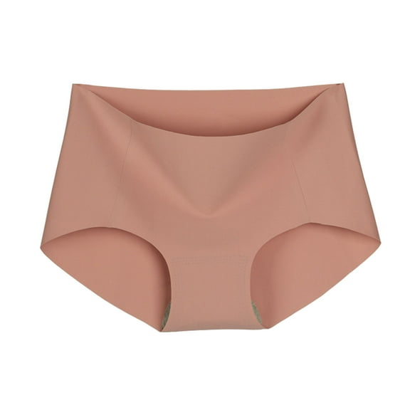 biudgviw Panties for Women Seamless Mid Waist No Show Breathable Underwear Soft Stretchy Full Coverage Briefs