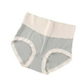 thumbnail image 1 of biudgviw Seamless Underwear for Women Comfort High Waisted Color Block Everyday Briefs Soft Full Coverage Panties, 1 of 2