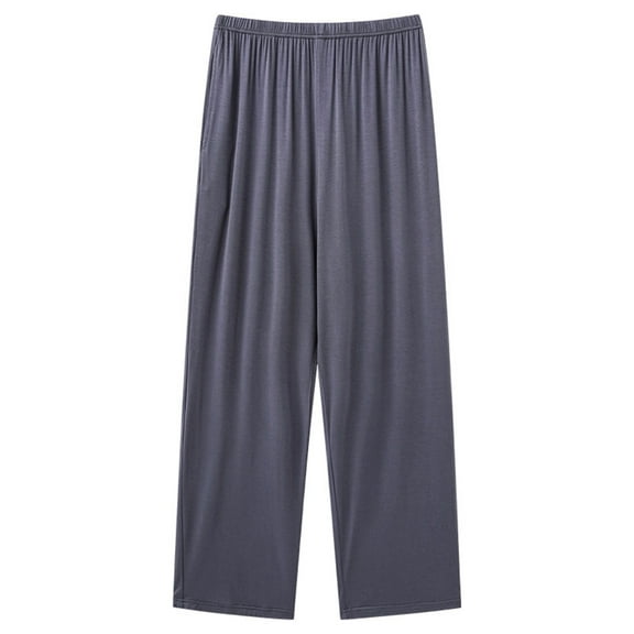 biudgviw Sleep Pants for Women Comfortable Modal Pajama Pants with Pockets Plus Size Wide Leg Pj Bottoms Baggy Lounge Sleepwear Trousers