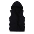 thumbnail image 1 of biudgviw Sleeveless Hoodies for Men Soft Cotton Zip Up Hooded Vest Classic Casual Loose Fit Tank Tops with Pockets Big and Tall, 1 of 2