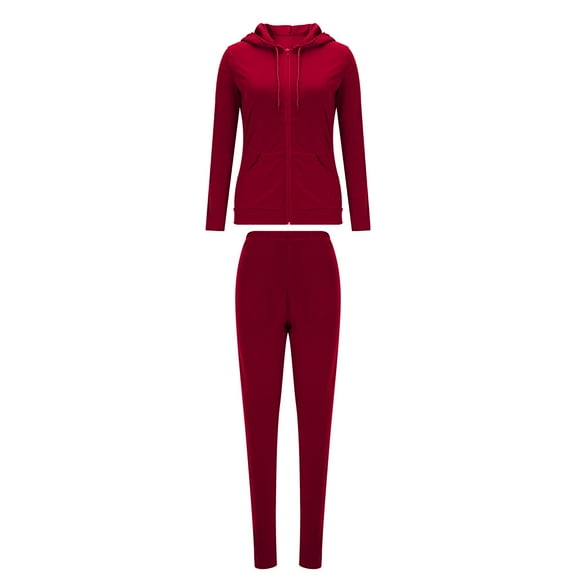biudgviw Sweatsuits for Women Zip Up Hoodies and Jogger Sweatpants Matching Set Comfy 2 Piece Long Sleeve Lounge Set with Pockets