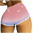 thumbnail image 1 of biudgviw Swim Shorts for Women Ealstic Waist Cute Printed Shorts Slim Trendy Athletic Tennis Volleyball Shorts for Beach, 1 of 5