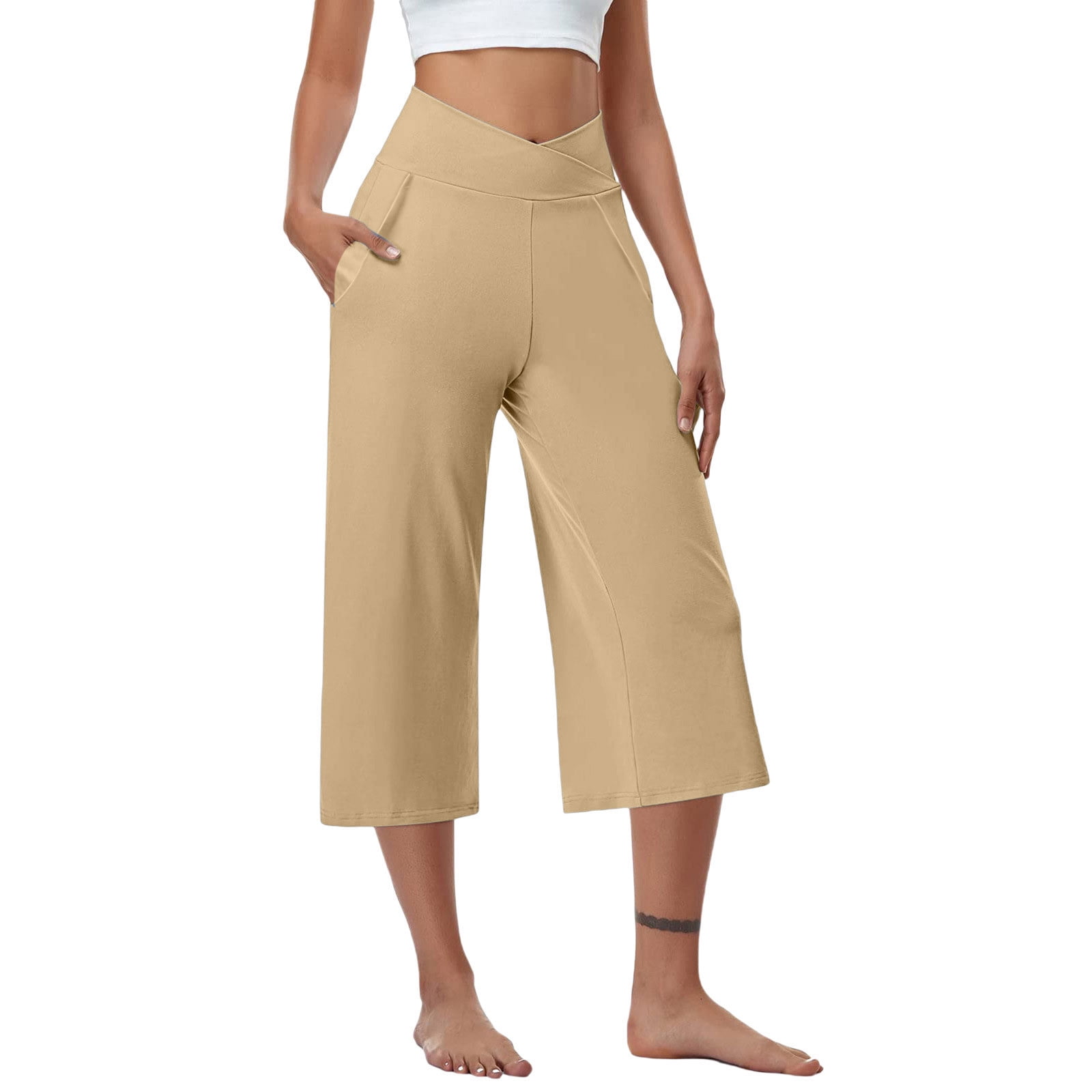 Crossover Capri Pants