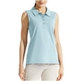 thumbnail image 1 of biudgviw Women's Sleeveless Golf Shirts Lapel Button Workout Tank Tops Breathable Casual Athletic Running Tees Summer Outfits, 1 of 7