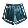 thumbnail image 1 of biudgviw Womens Shiny Shorts Reflective Cute Elastic High Waisted Stain Glitter Shorts Trendy Party Club Hot Shorts with Pockets, 1 of 4