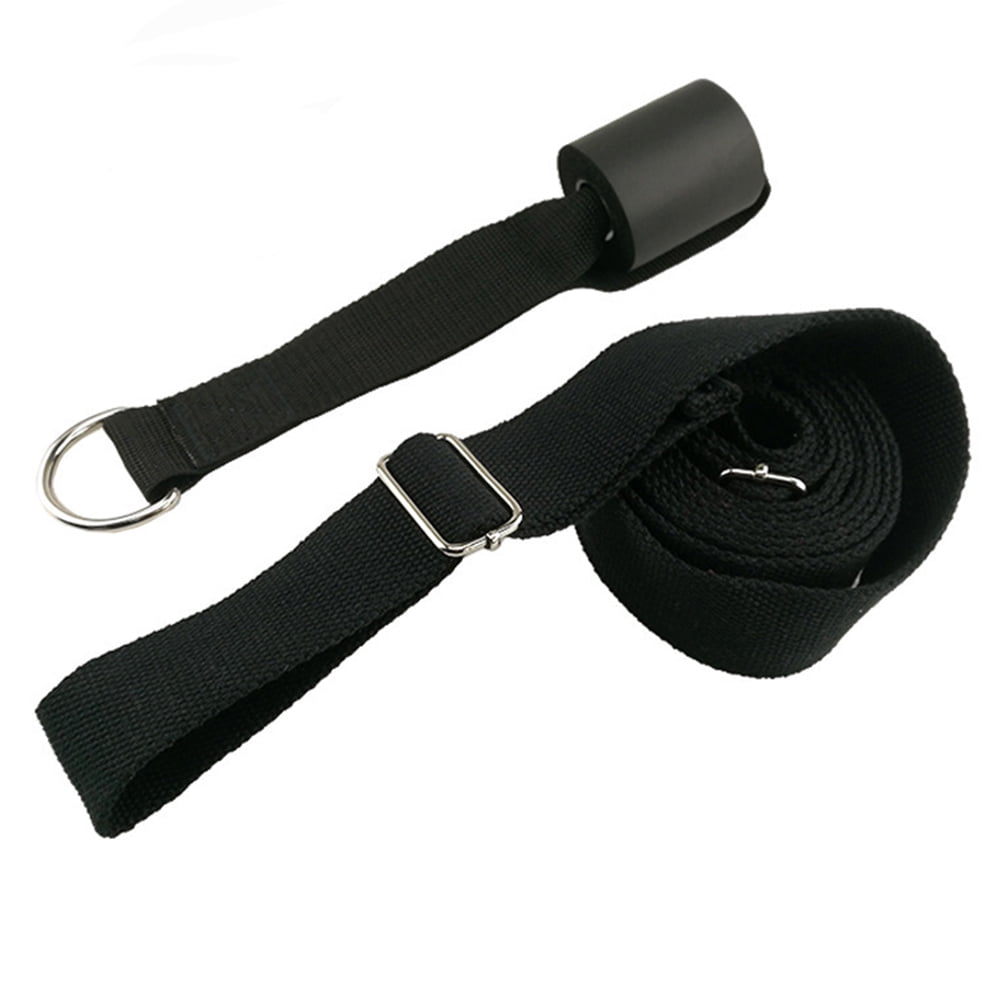 black Leg Stretch Band Easy Install on Door Dance and Gymnastic