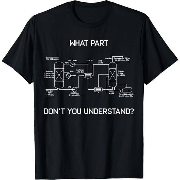 black Shirt Funny Chemical Engineer Shirt - Chemical Engineering T-shirt T-Shirt