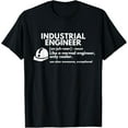 thumbnail image 1 of black Shirt Funny Industrial Engineer Definition Engineering Gift T-Shirt, 1 of 4