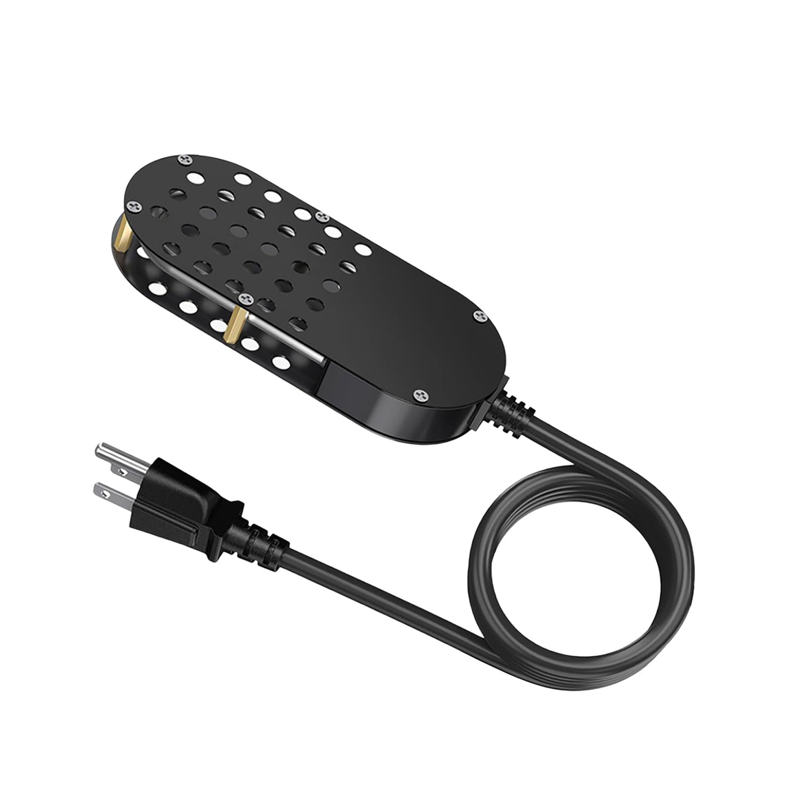 black Winter Bath Ice Melter Stock Tank Heater Submersible Water Heater For Livestock Automatic Thermostat Controlled Non Conductive Deicer 250W Black