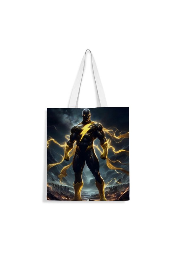 black adam handbag 13.815.8 inches made of canvas material durable and stylish showcasing personal style