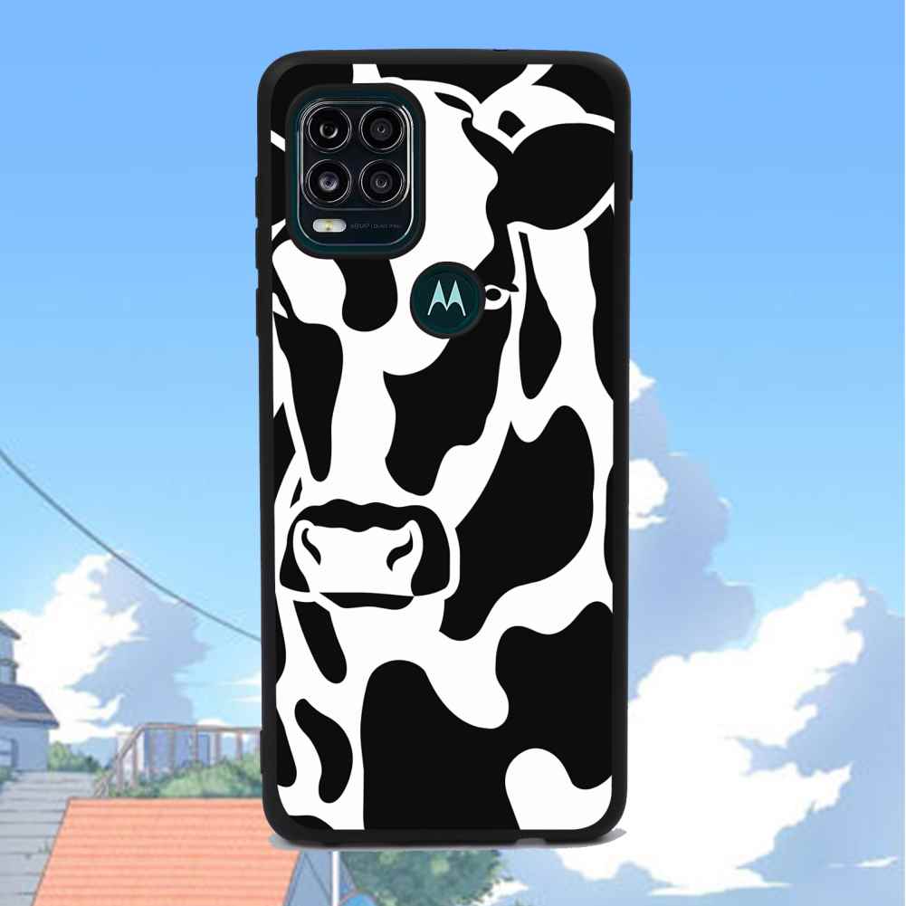 black-and-white-cow phone case for Moto G Stylus 5G for Women Men Gifts ...