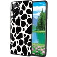 thumbnail image 1 of black-and-white-cow-print-7 Phone Case, Designed for Samsung Galaxy S21 Ultra Case Soft Silicon for women girls boys wife gift,Shockproof Phone Cover, 1 of 1