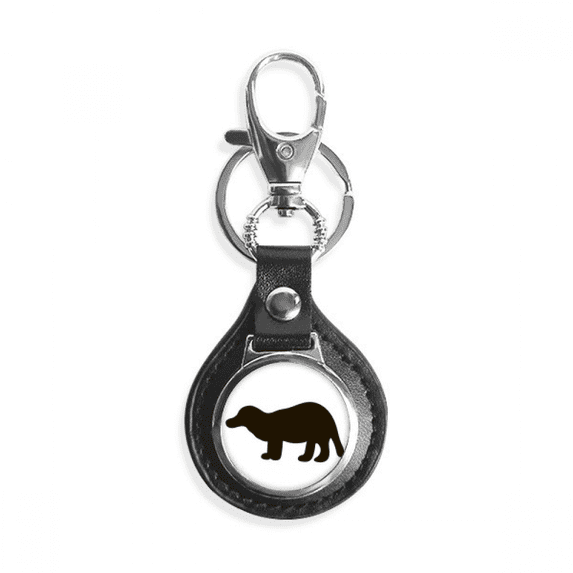 black bagcer cute animal key link chain keyholder finder hook metal