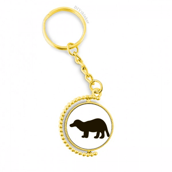 black bagcer cute animal metal connector key chain  accessory en keyholder