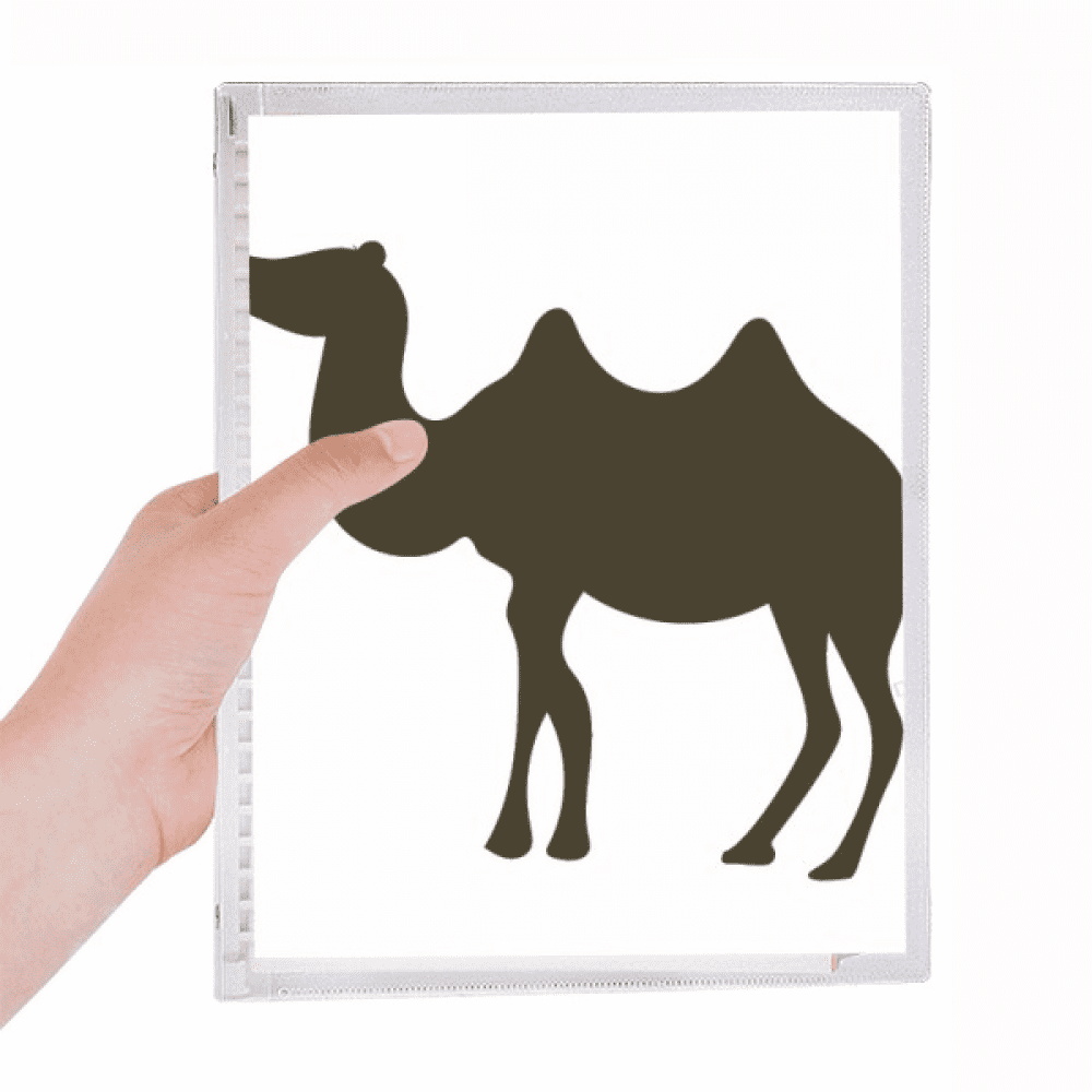 black camel cute animal portrayal notebook loose diary refillable journal statiry